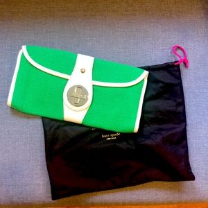♠️ Kate Spade Green Clutch ♠️